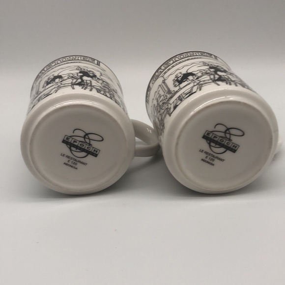 Le Restaurant Epoch set of two mugs - Picture 5 of 5